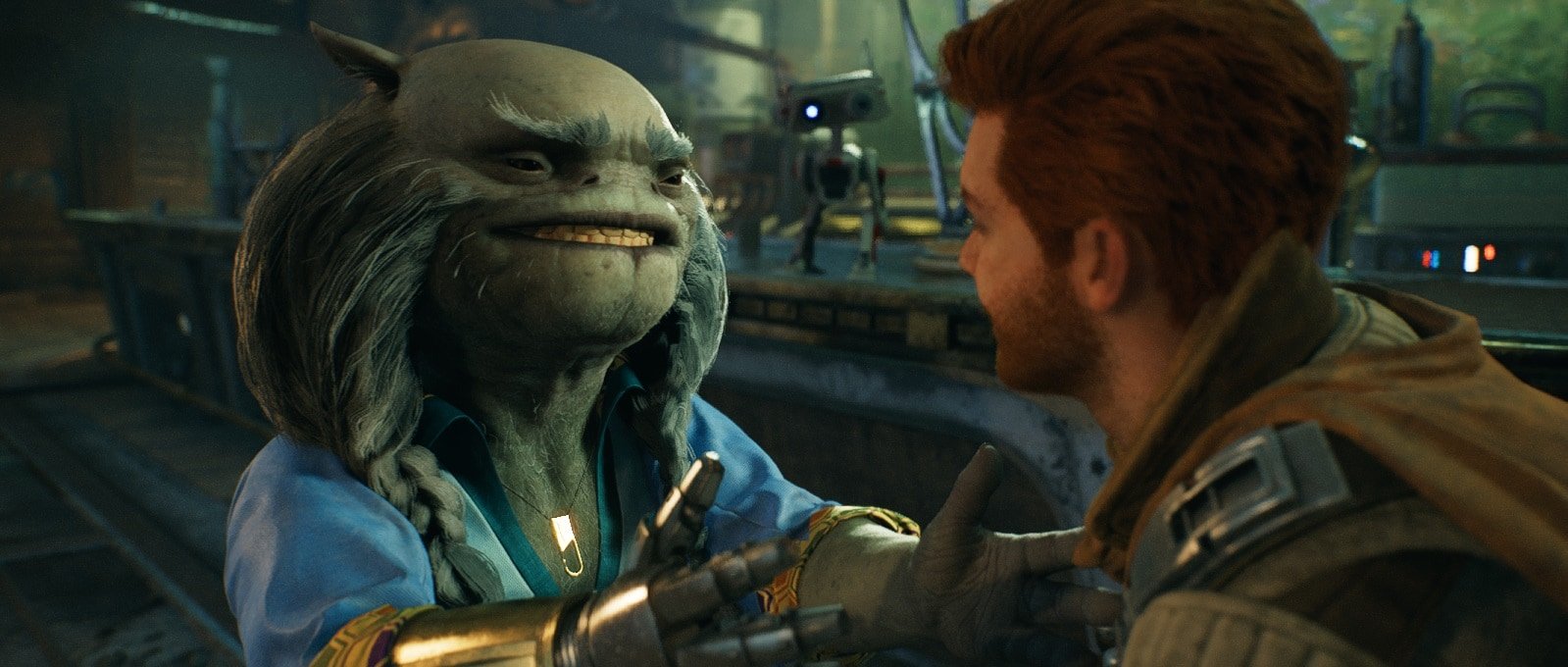 Star Wars Jedi Survivor REVIEW - Cal and Greez on the Mantis
