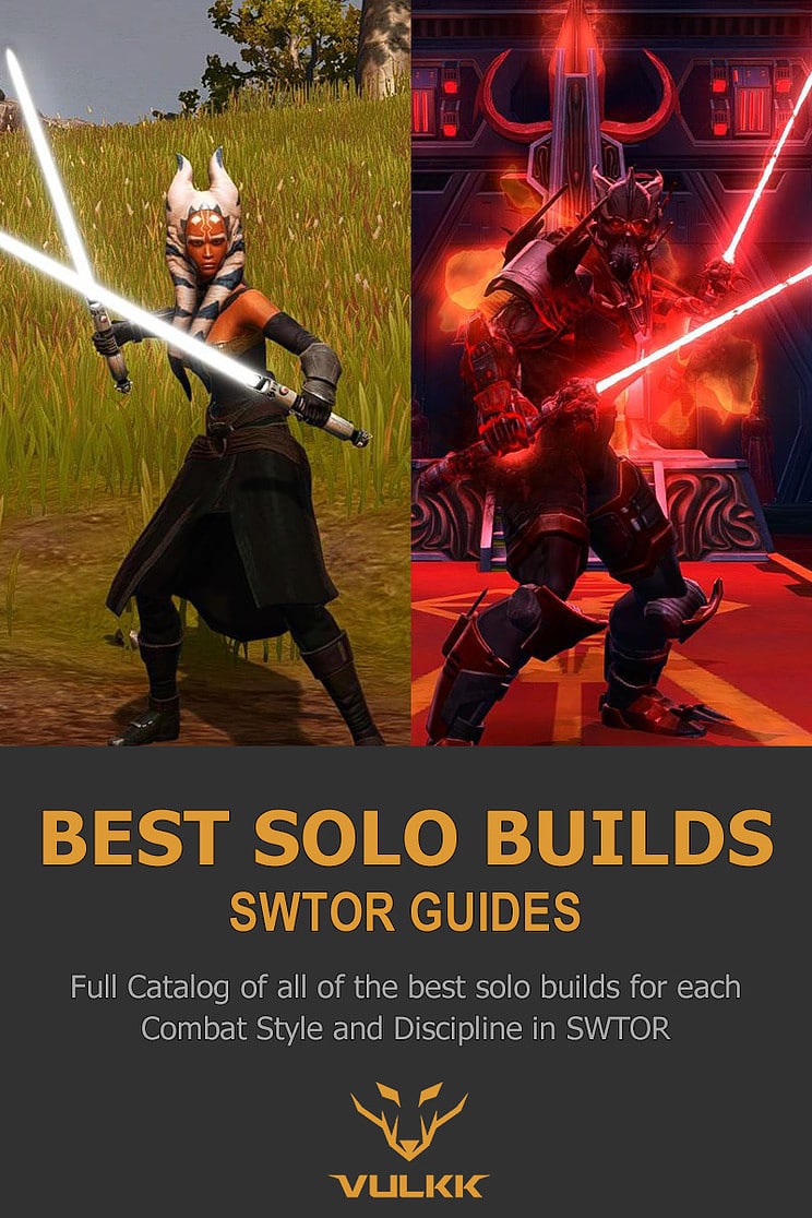 SWTOR 7.0 Best Solo Builds Guides List