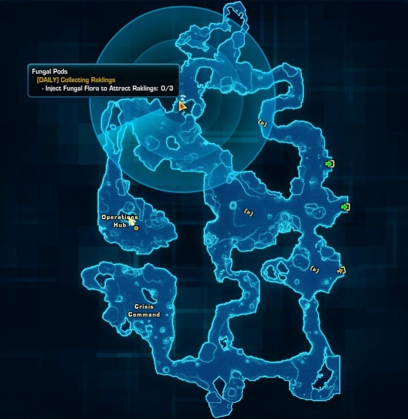"[DAILY] Rounding Up Racklings" mission for Republic players and the "DAILY] Collecting Racklings" mission for Imperial players - Gather Racklings