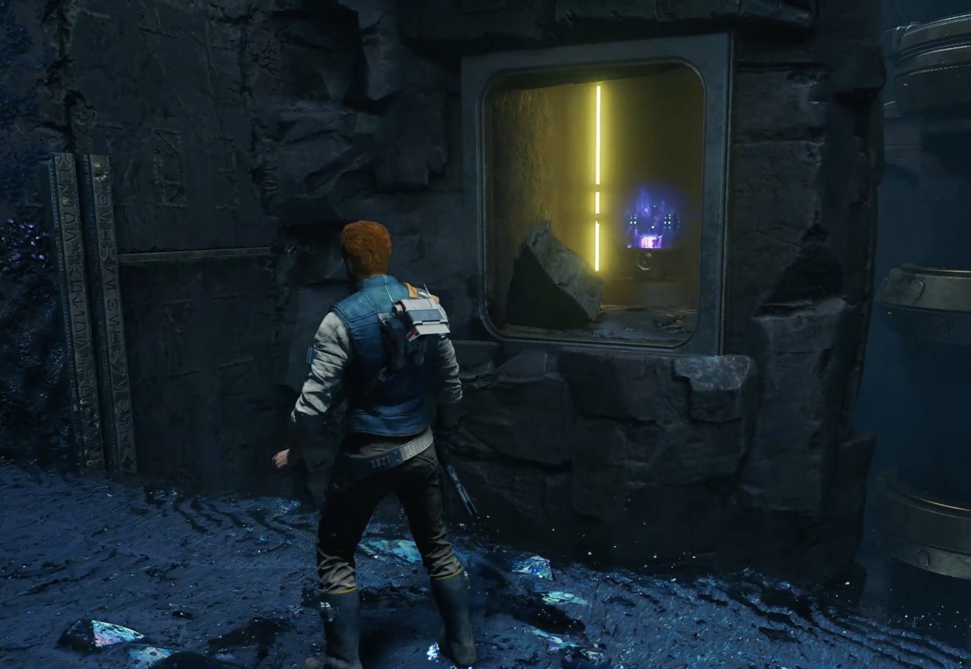 Pick up the second Orb