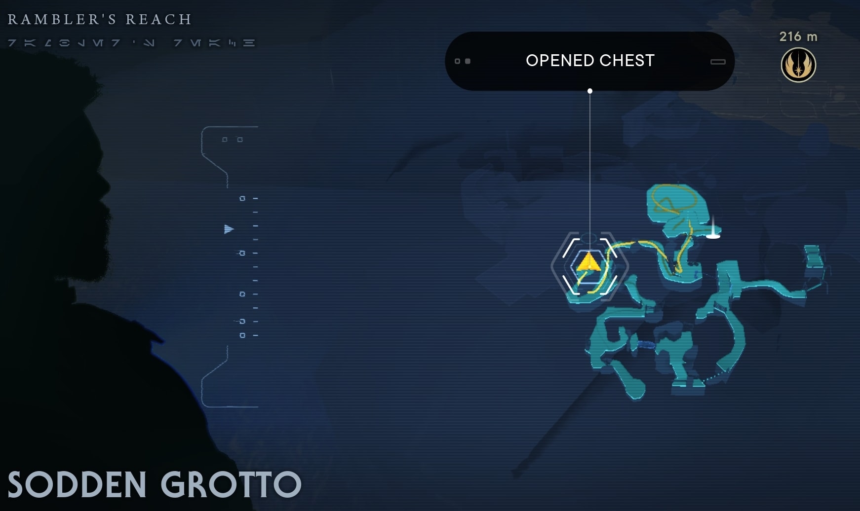 Sodden Grotto Collecticles - Chest 1 Scrapyard Legs for BD-1 Location