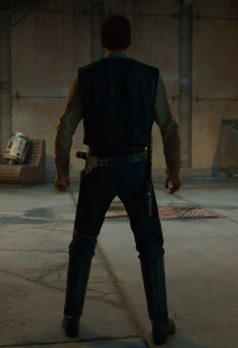 Star Wars Jedi Survivor Deluxe Edition Scoundrel Outfit - Back