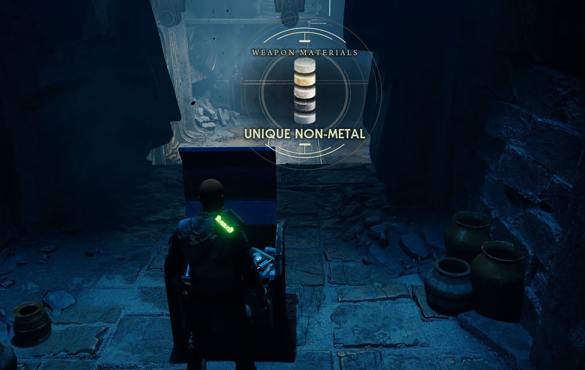 Unique Non-Metal Weapon Material