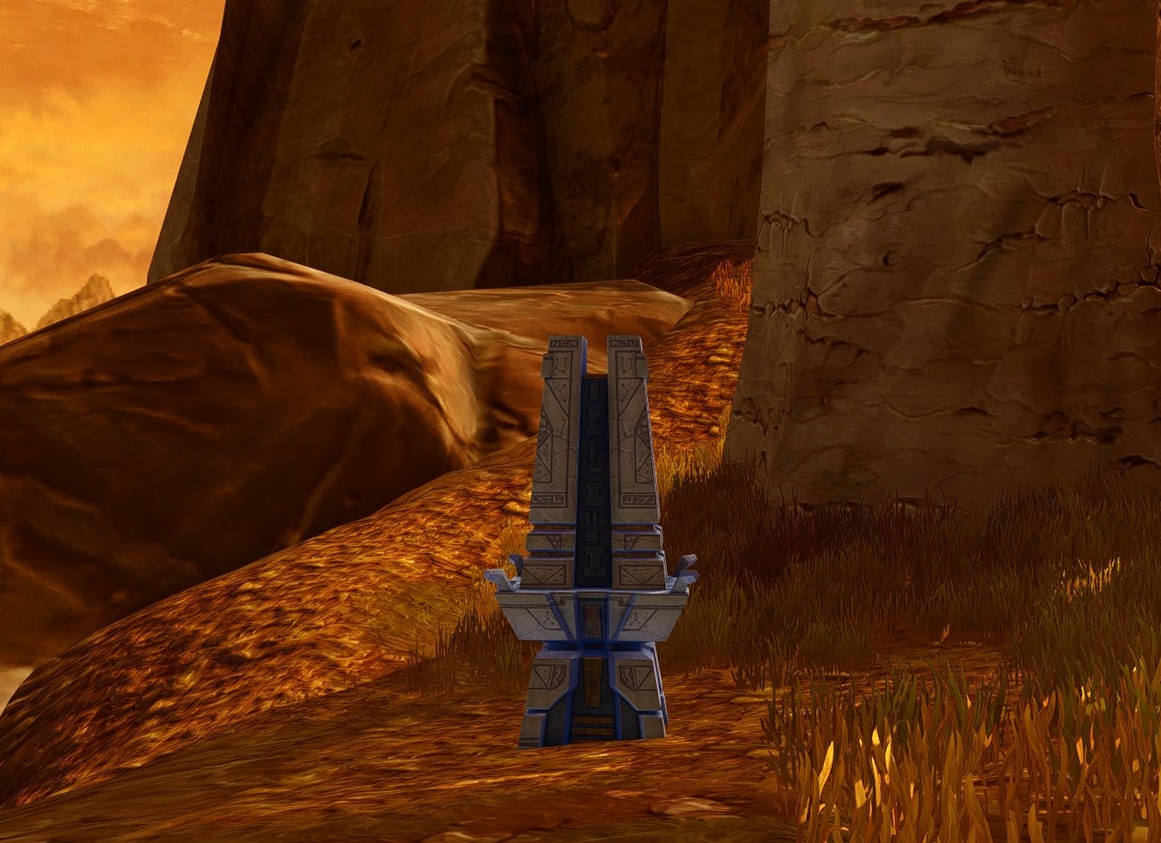 SWTOR Amity Force Well Location 2: Voss Republic (The Cold Moon's Tidings Mission)