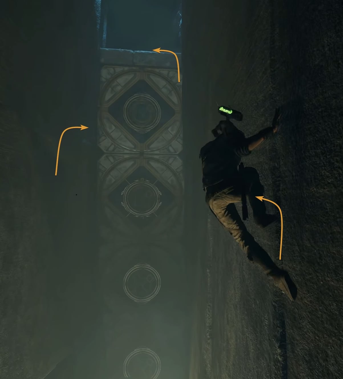 Jedi Survivor Chamber of Clarity - wall run chamber of clarity