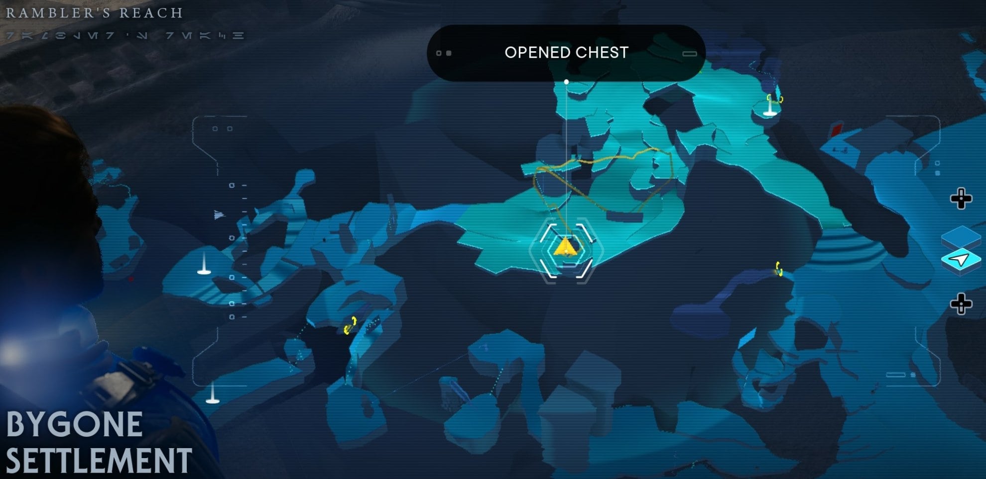 Jedi Survivor Hairstyle Location map - Choppy Forward