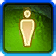 Decoration Human Figure Blue no Legacy