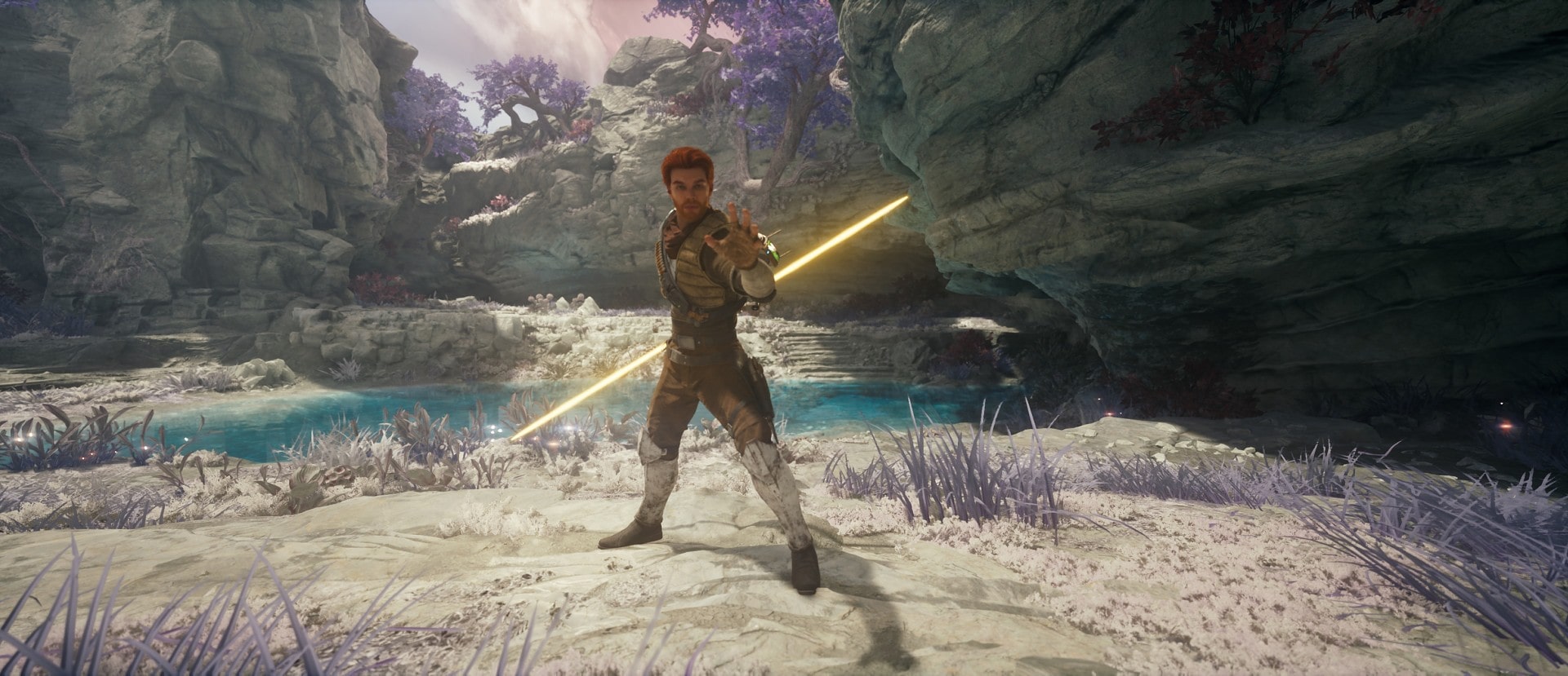 Double-Bladed Stance in Star Wars Jedi Survivor