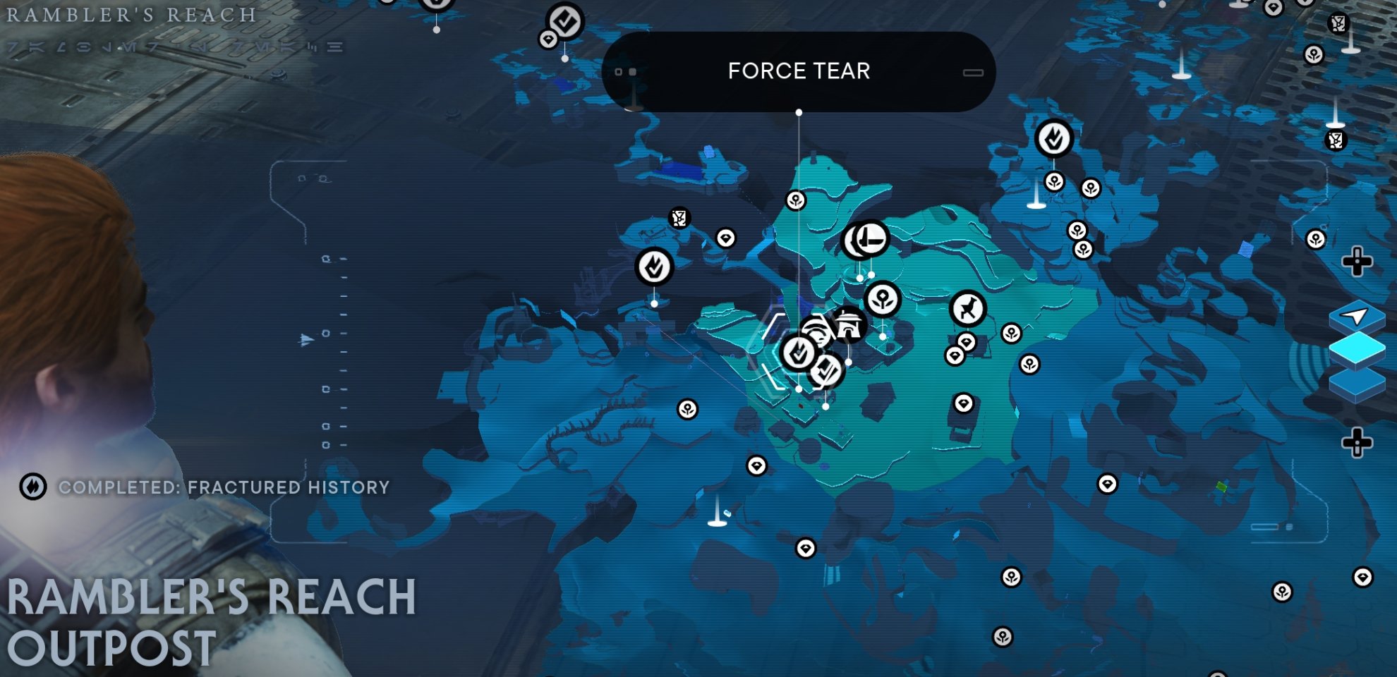 Fractured History Force Tear Location