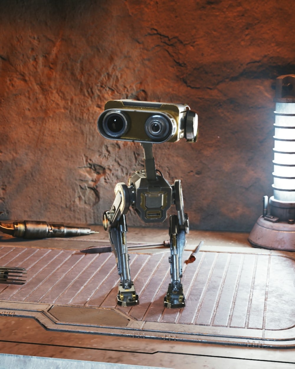 Jedi Survivor BD-1 Nocular Appearance Overview