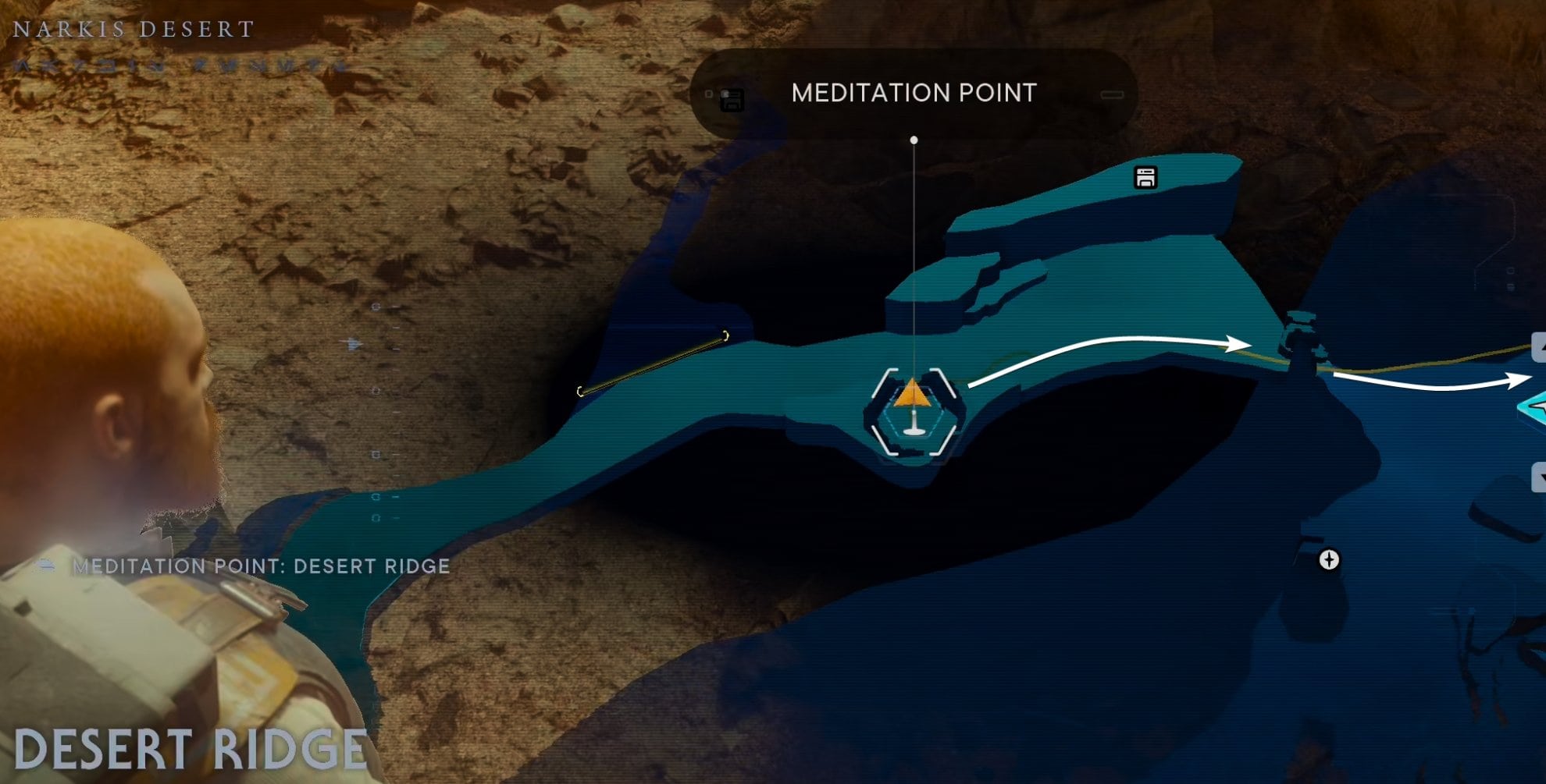 Path of Conviction Temple Ruins map