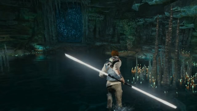 How to open the Metal Door in Untamed Downs Cave and get Santari Khri's Lightsaber in Jedi Survivor Featured