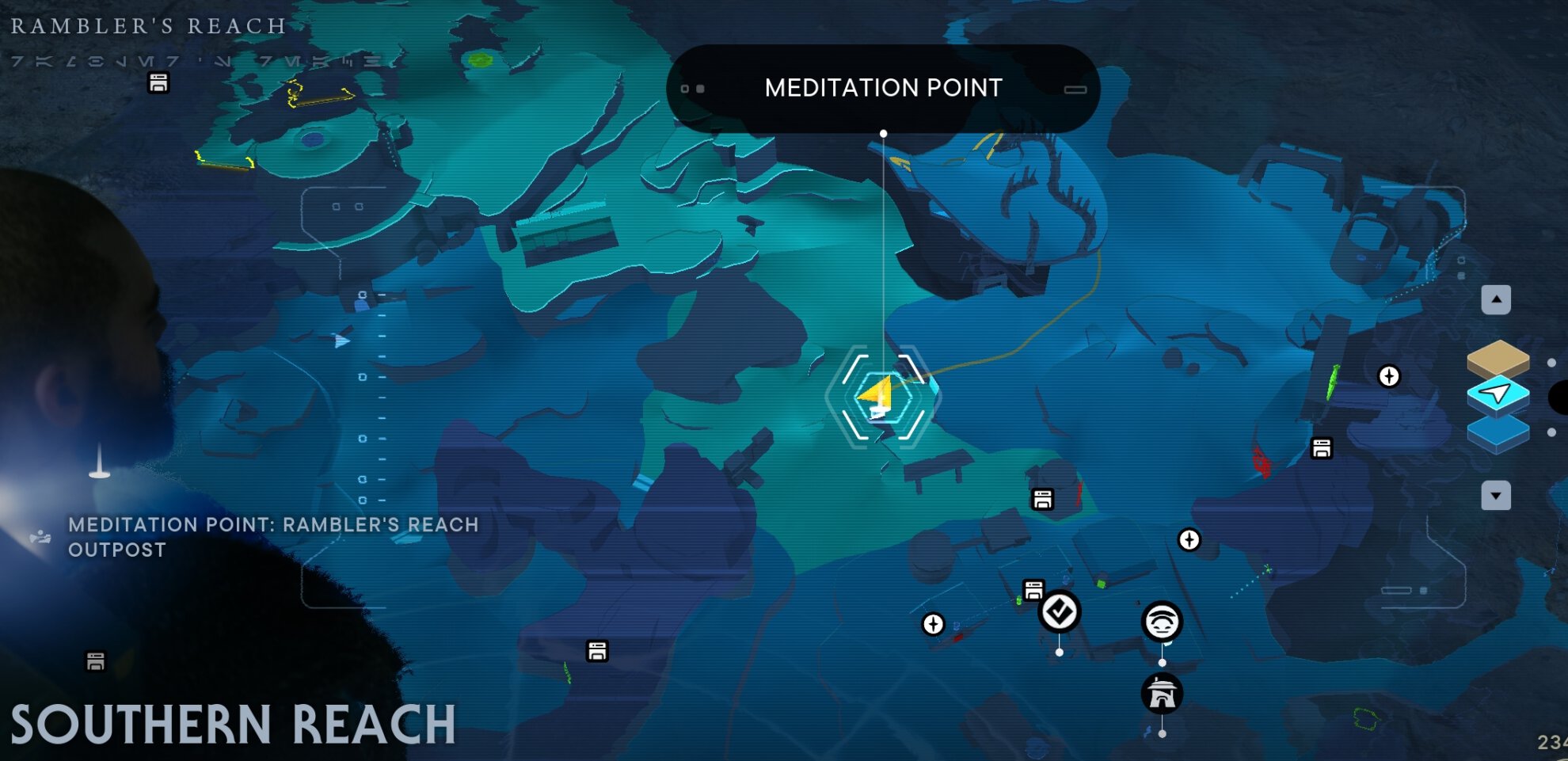 Hunter Jacket Location - starting point map