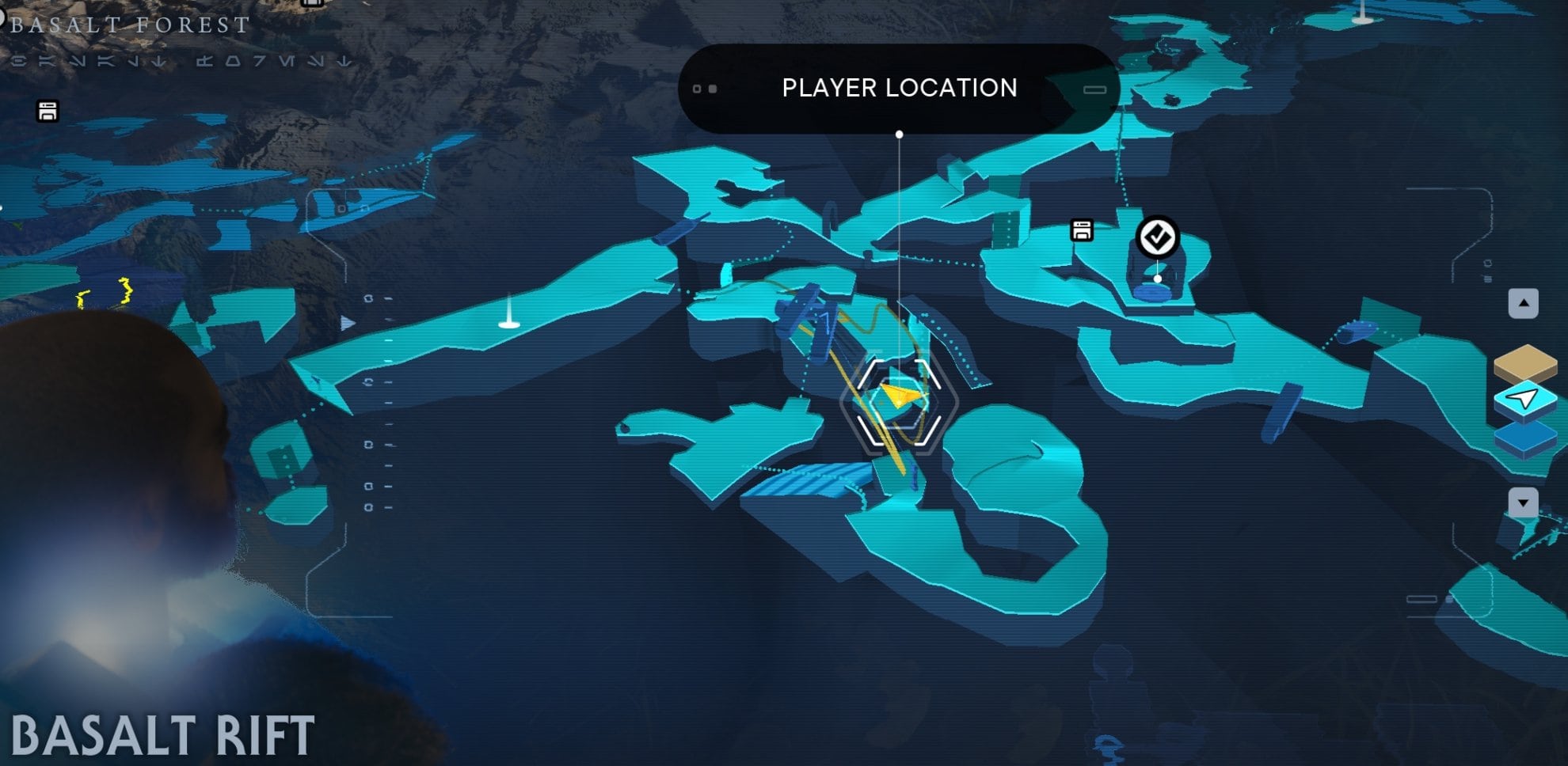 Hunter Jacket Material Location map