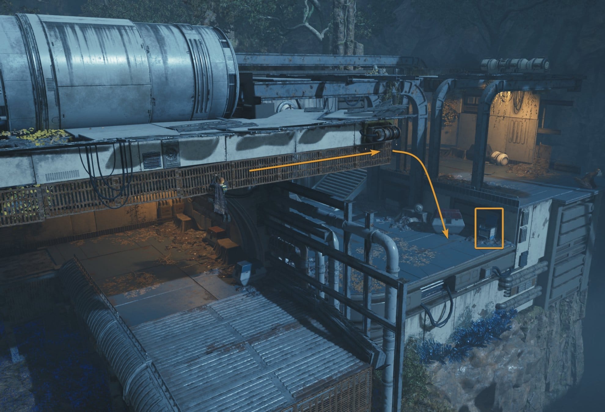 Hunter Pants Material Location