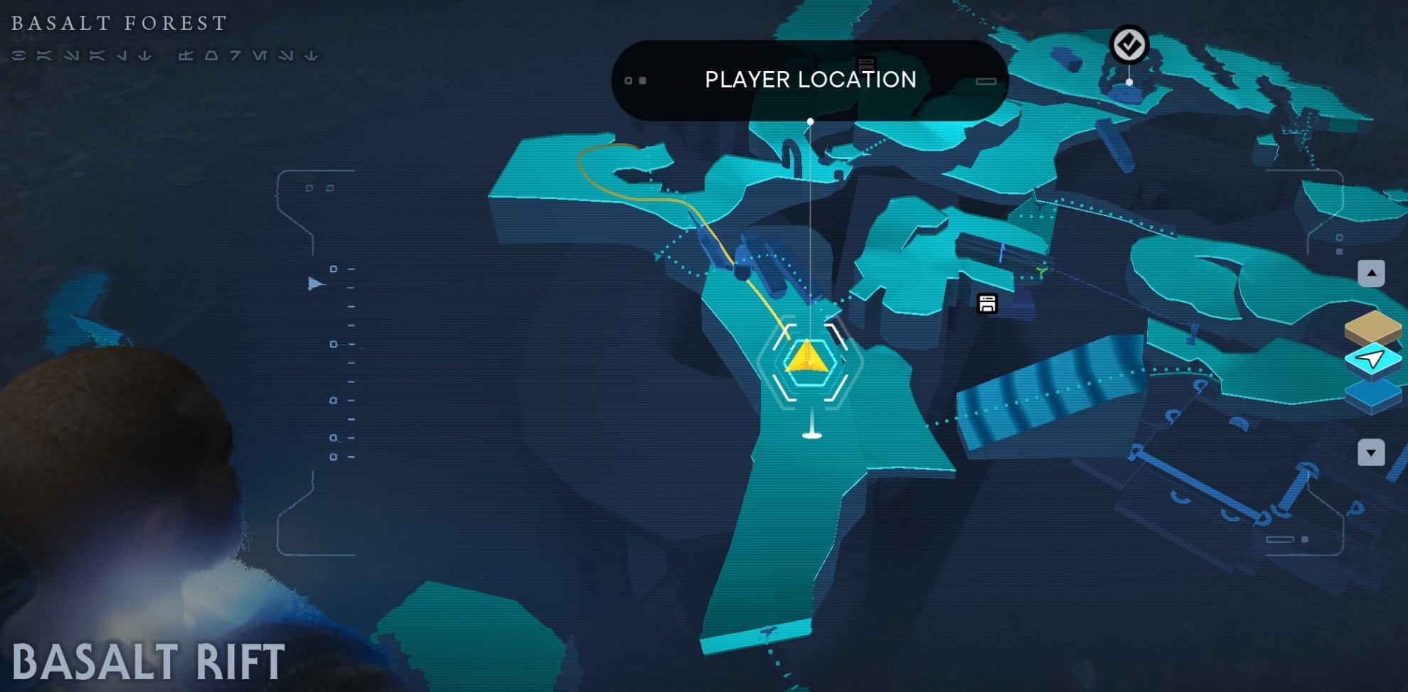 Hunter Pants Starter Point map