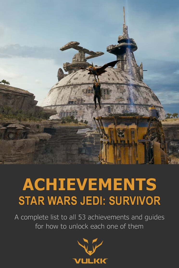 Jedi Survivor Achievements List and Guide