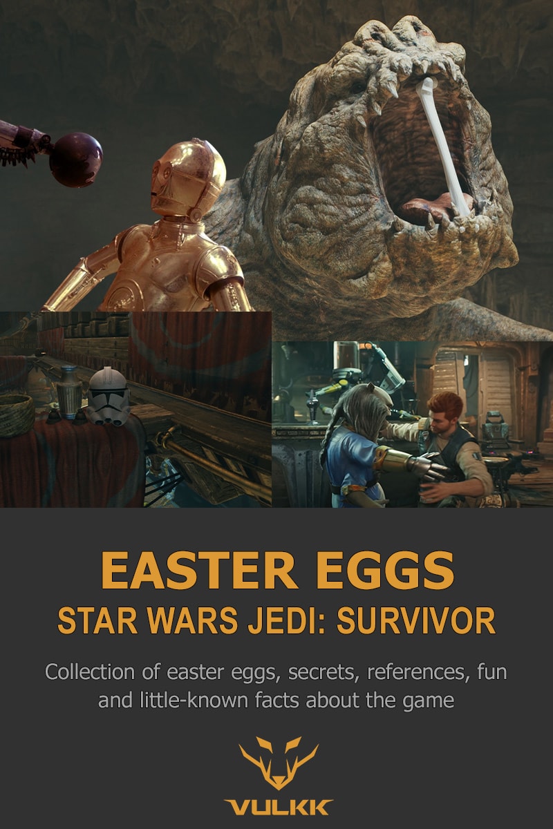 Jedi Survivor Easter Eggs, References, Secrets and LittleKnown Facts