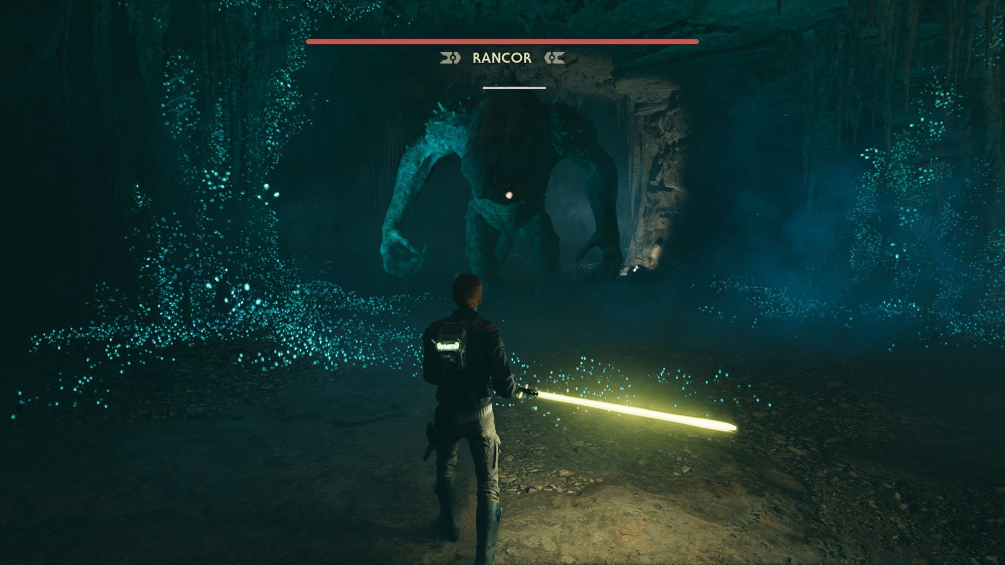 Phon'Qi Caverns Walkthrough - fight with the Rancor