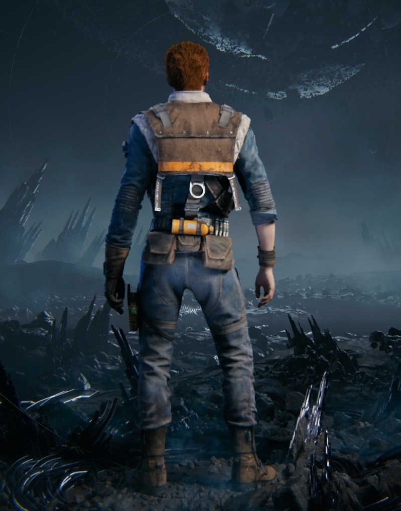 Jedi Survivor Scrapper Outfit Back
