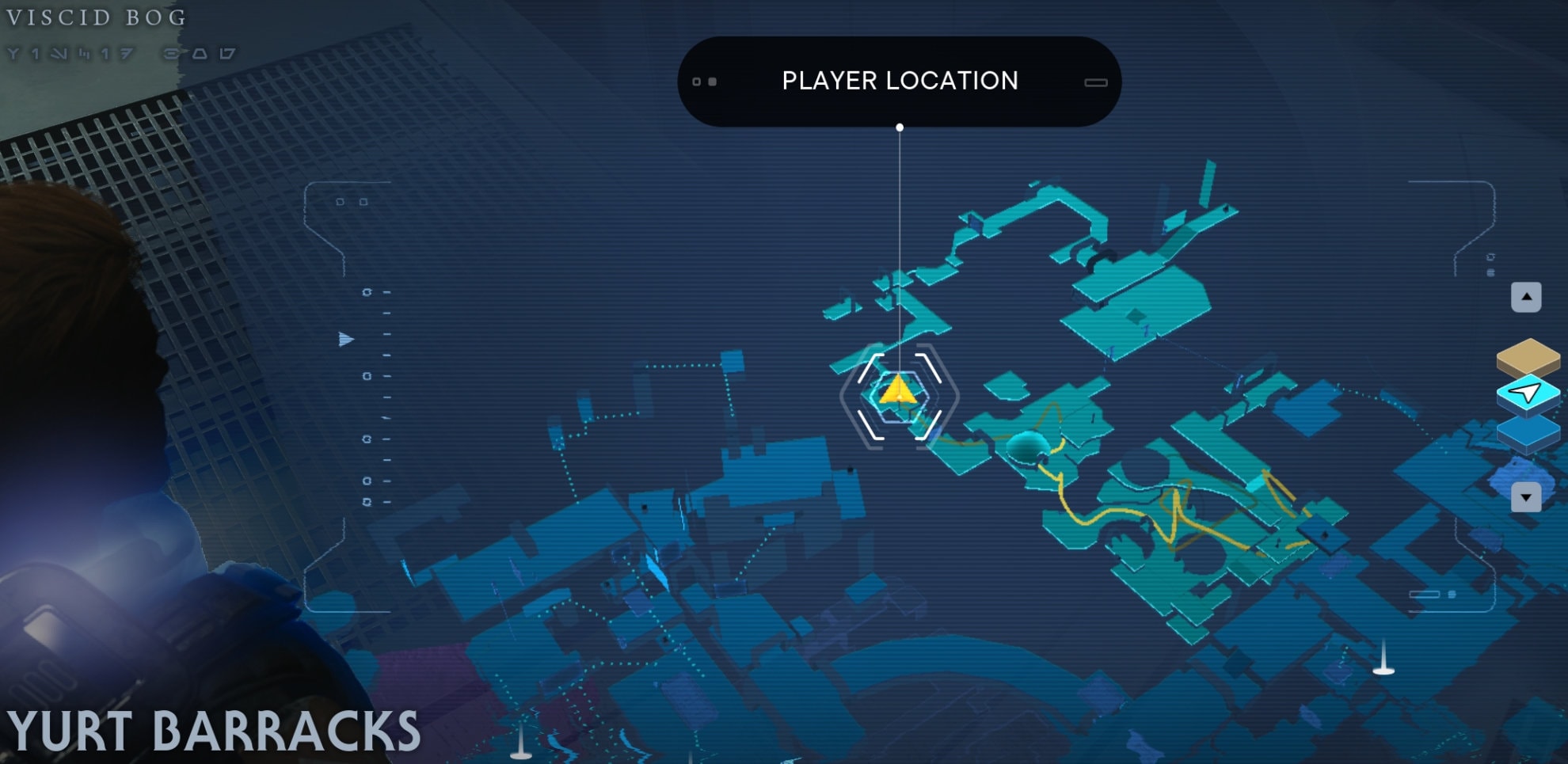 Koboh Skill Point Essence Locations - Yurt Barracks 2 map