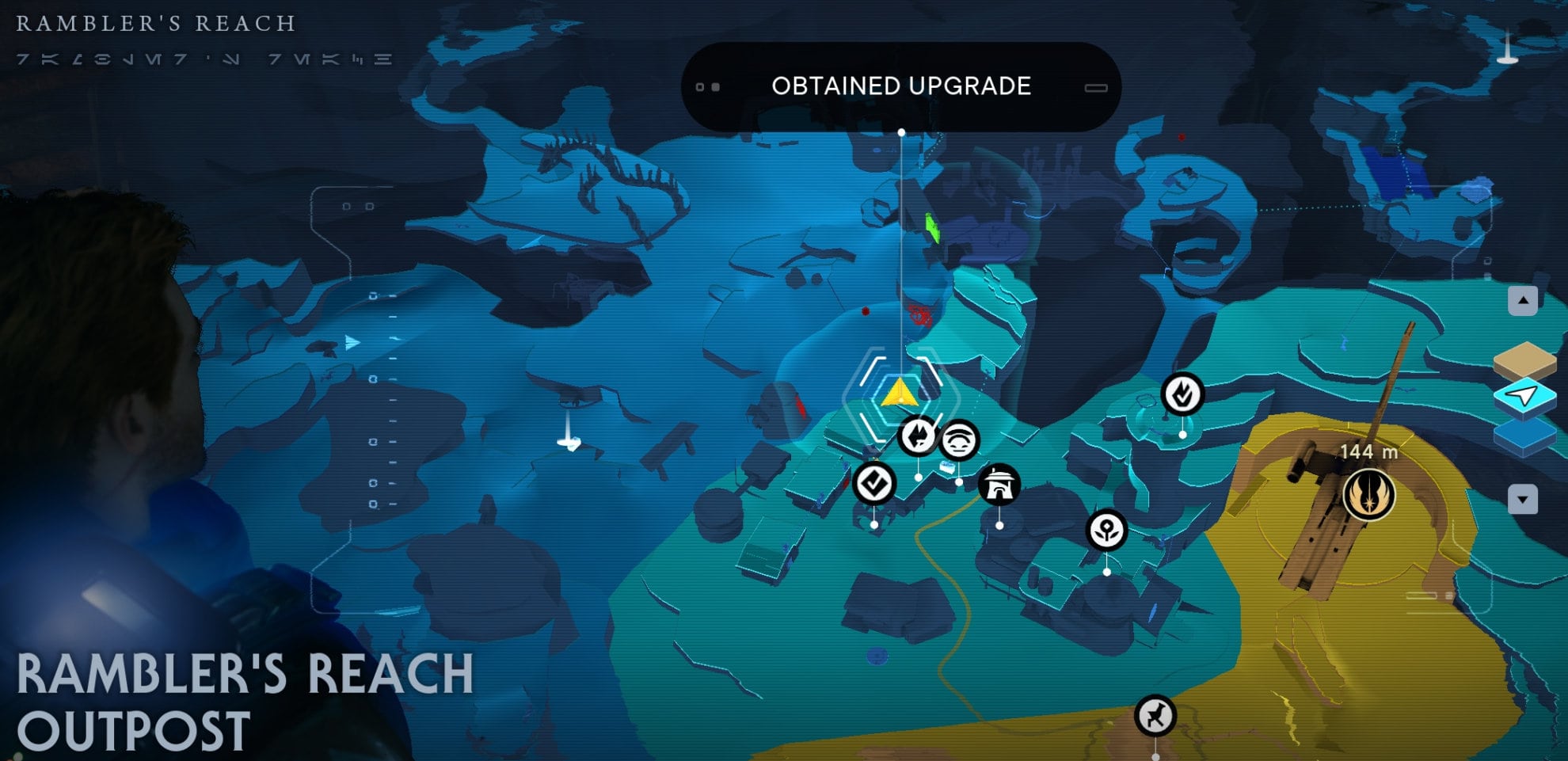 Rambler's Reach Outpost map