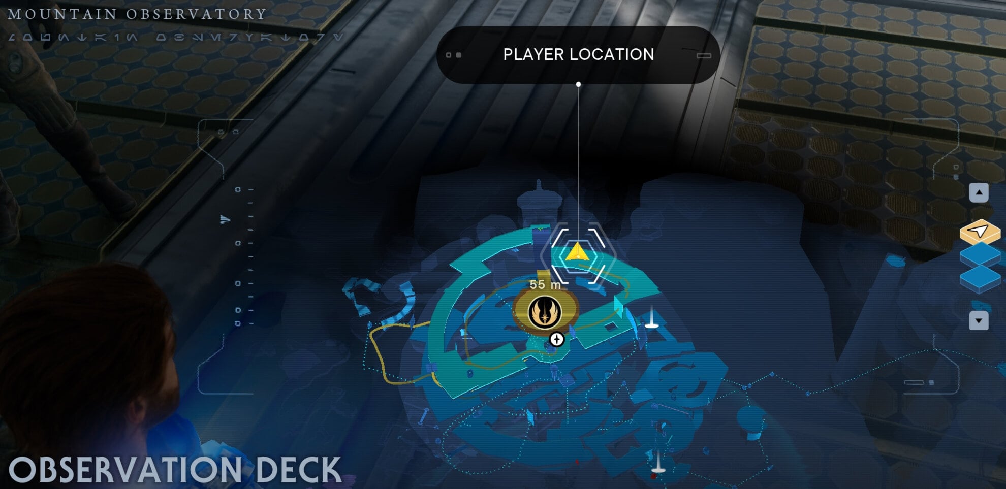 Koboh Skill Point Essence Locations - Observation Deck map