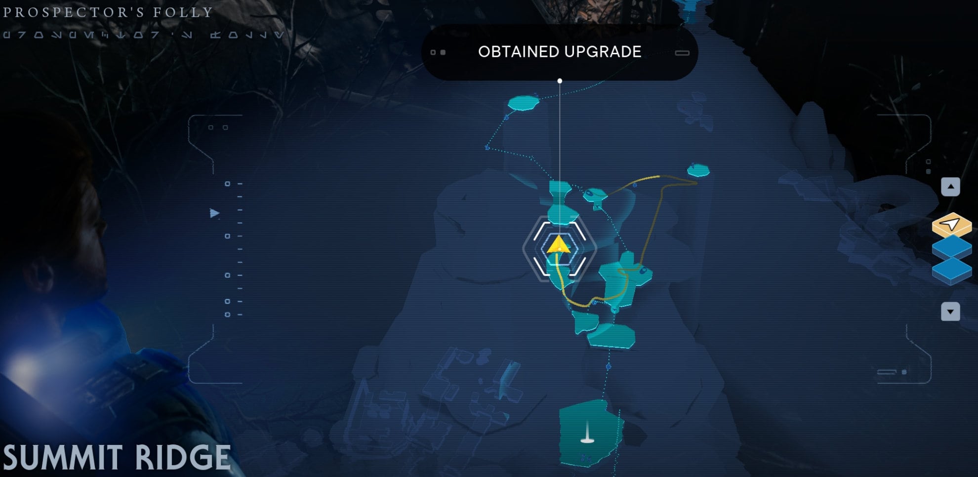 Koboh Skill Point Essence Locations - Summit Ridge map