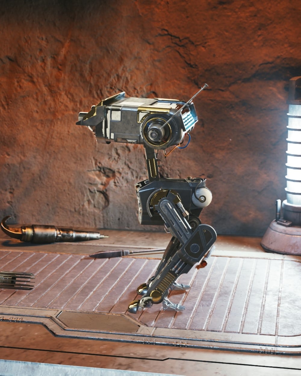 Scrapyard BD-1 Appearance Overview