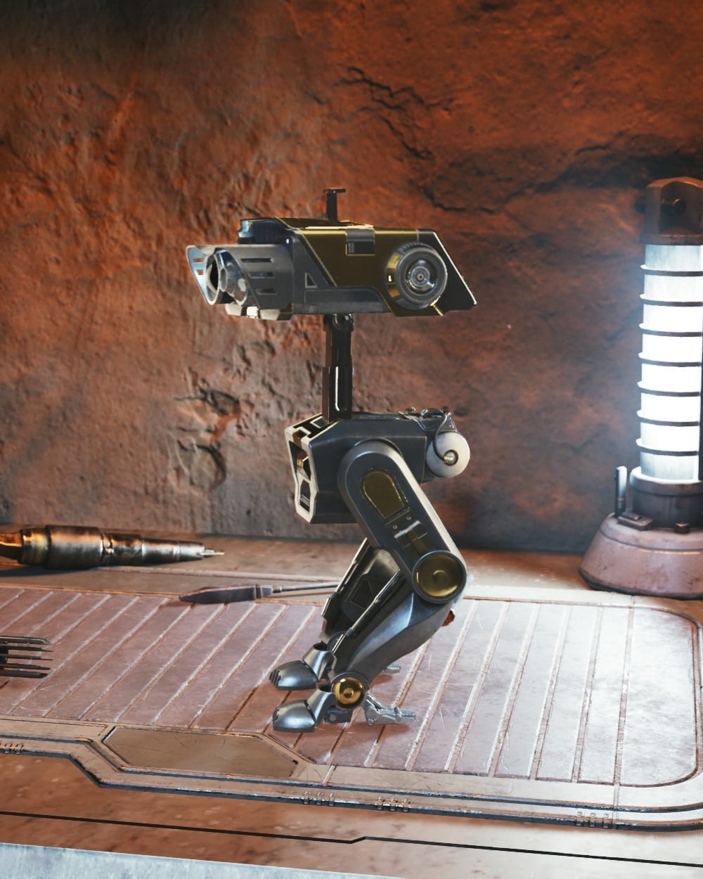 Jedi Survivor BD-1 Geonosian Appearance Overview left