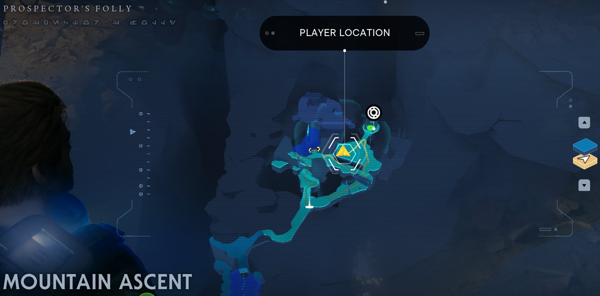 Mee Fish location location: Mountain Ascent 