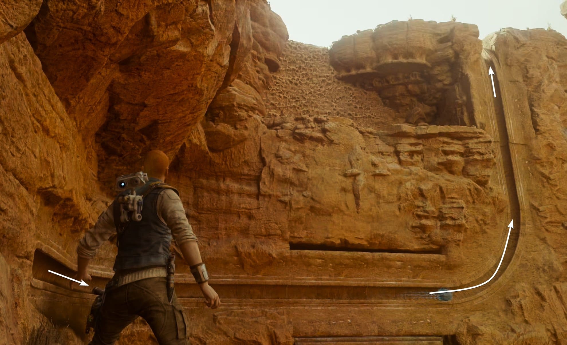 Path of Restoration Puzzle Walkthrough - Push the ball up to the top