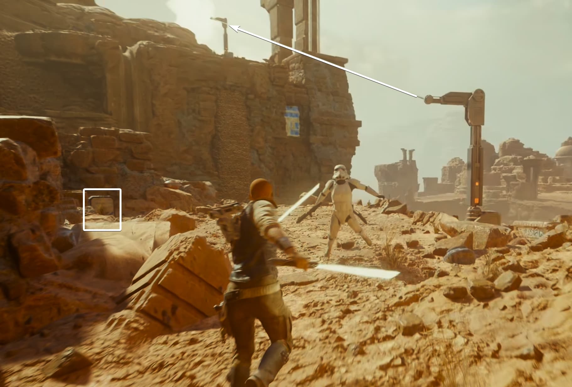 Path of Restoration Puzzle Walkthrough - Take out the enemy NPCs