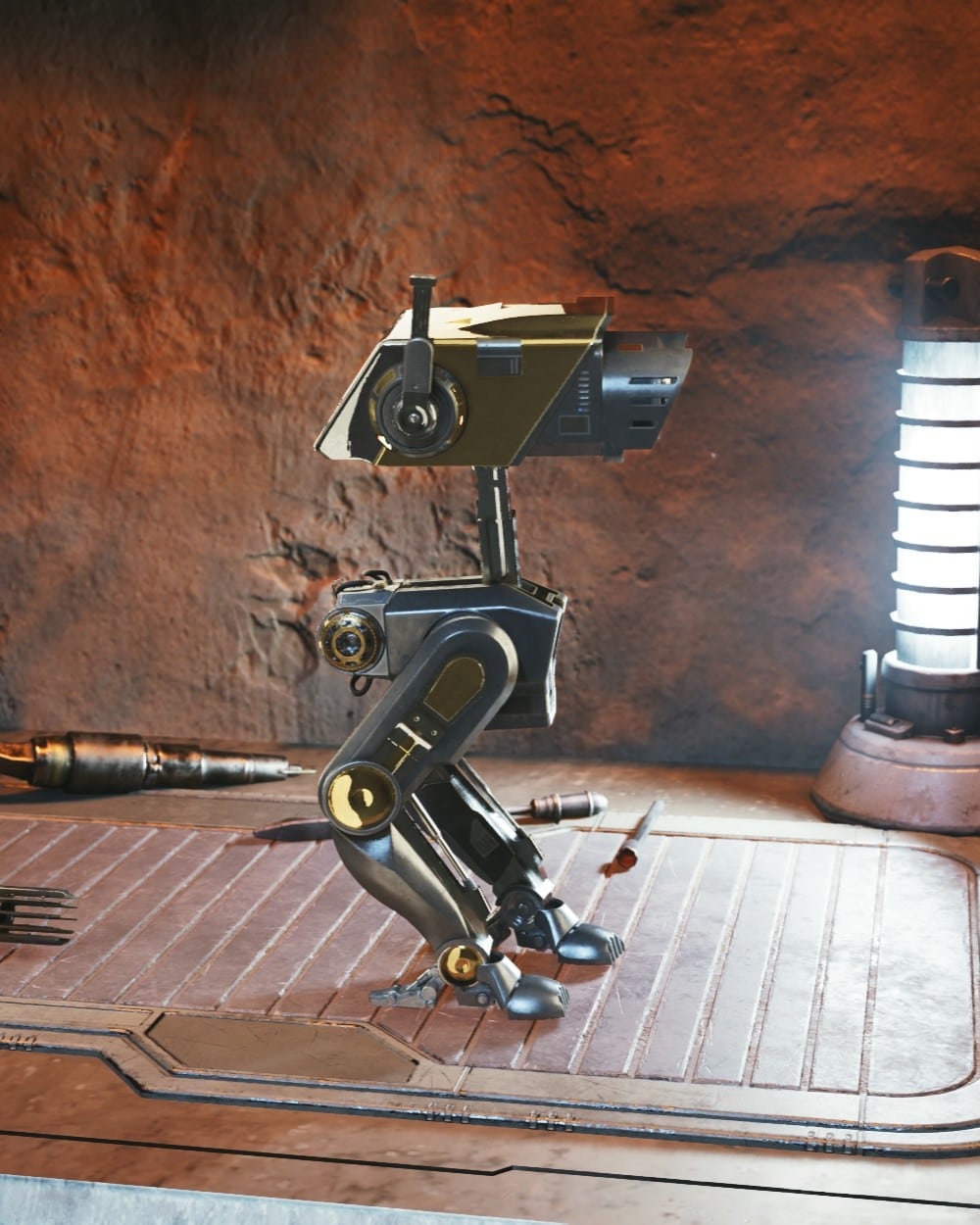 Jedi Survivor BD-1 Geonosian Appearance Overview right