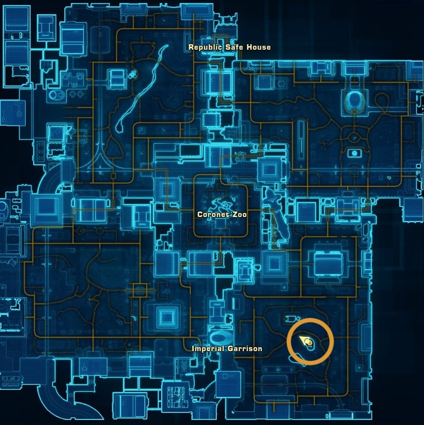 Corellia - Toxxun world boss location