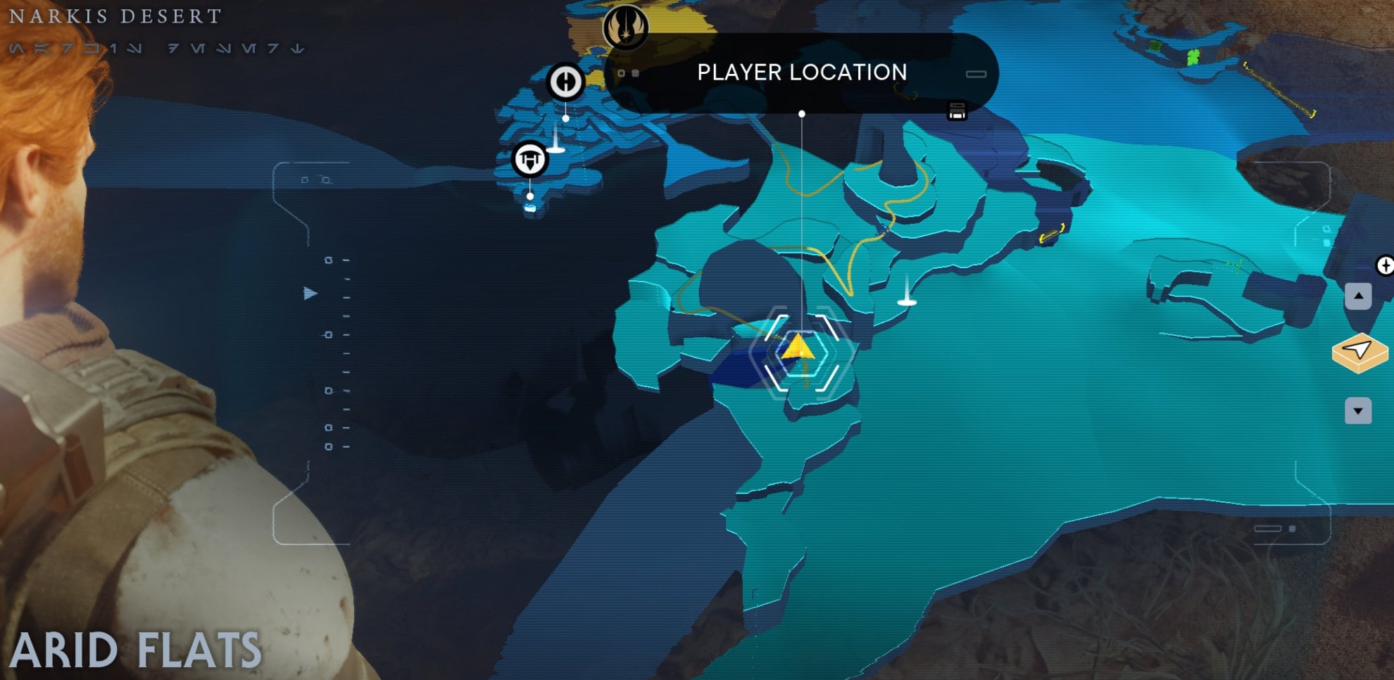 Snakefish location map: Anchorite Base