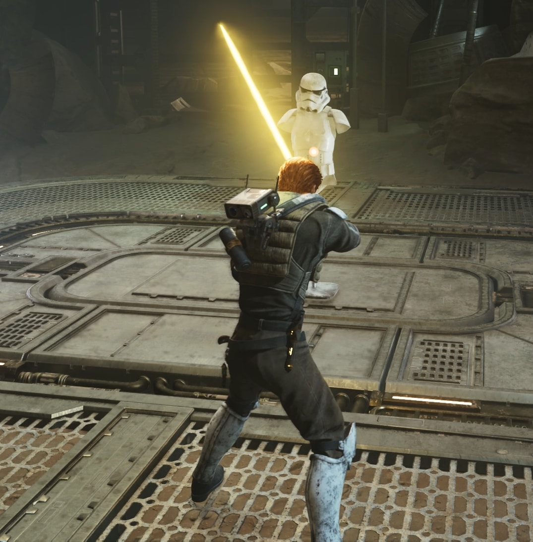 Jedi Survivor Single Saber Stance - Twofold Reflection