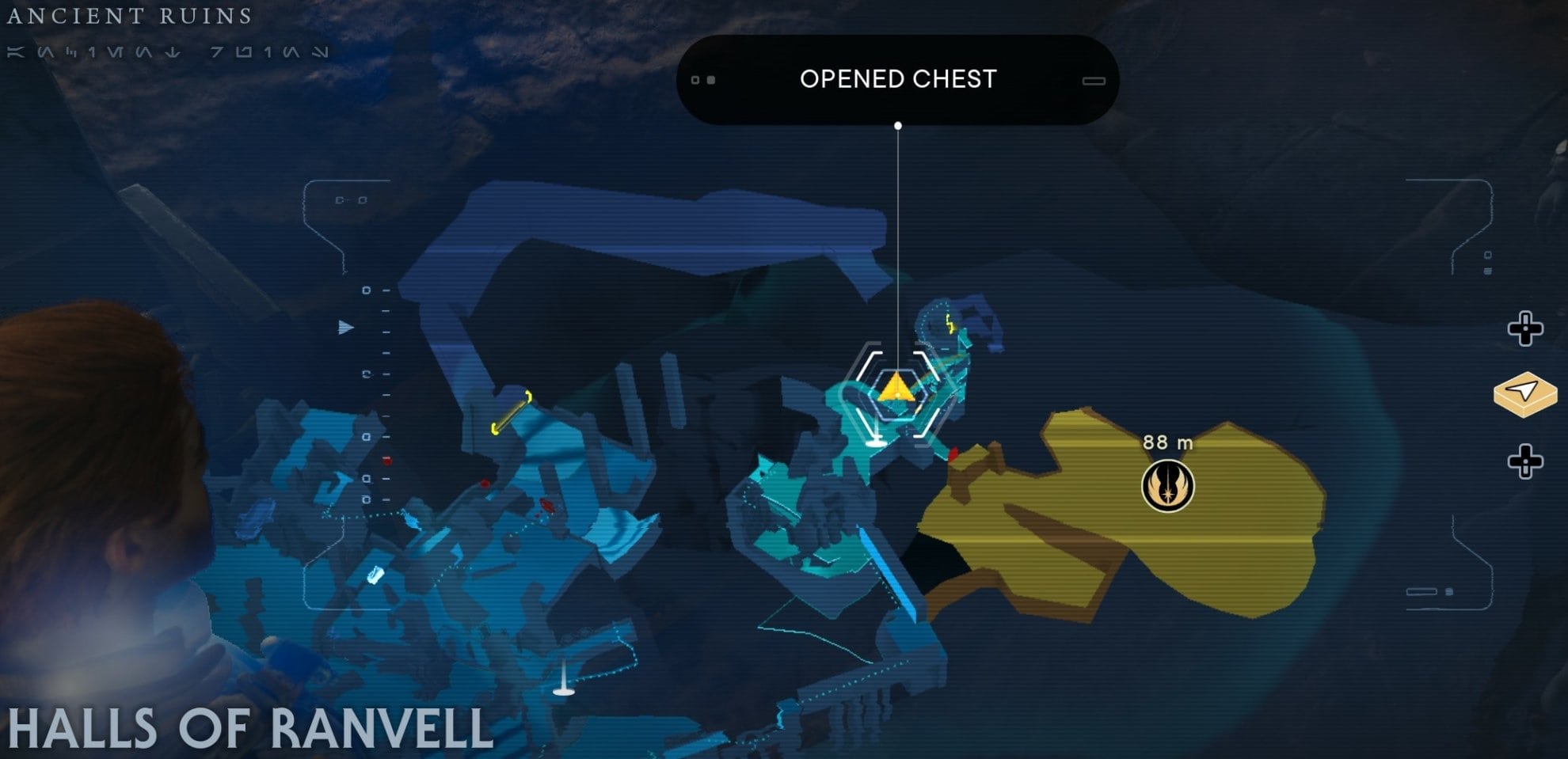 Jedi Survivor Hairstyle Location map - Undercut