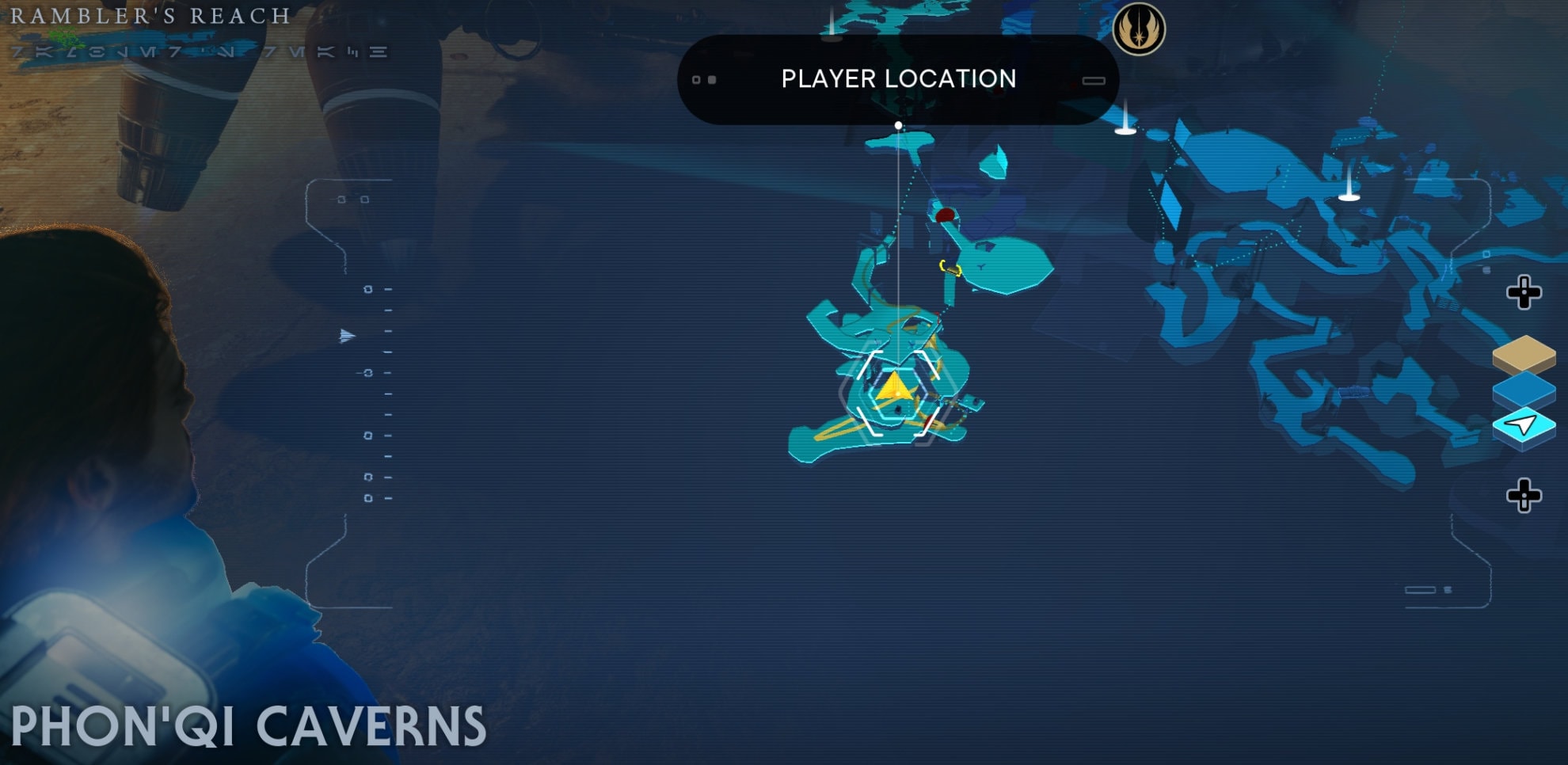 Viscid Lurker location map: Phon'qi Caverns