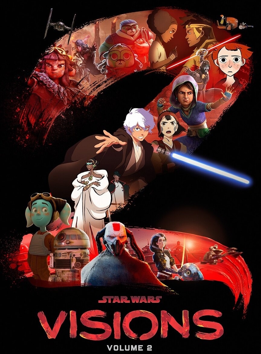 Star Wars Visions Volume 2 Poster