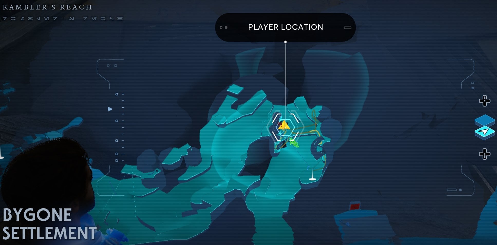 Wanderer Jacket Location map