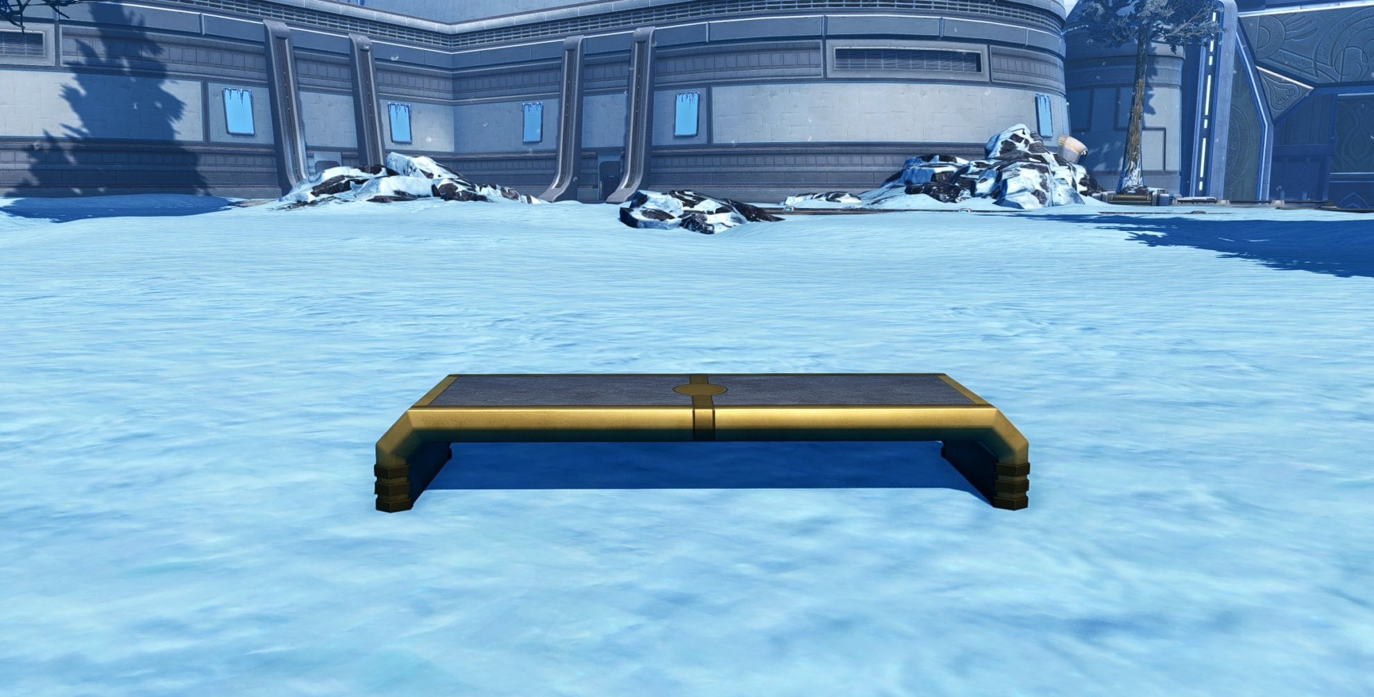 Restored Jedi Enclave Decoration Bundle - Archivist Bench (Small, Medium, Narrow)