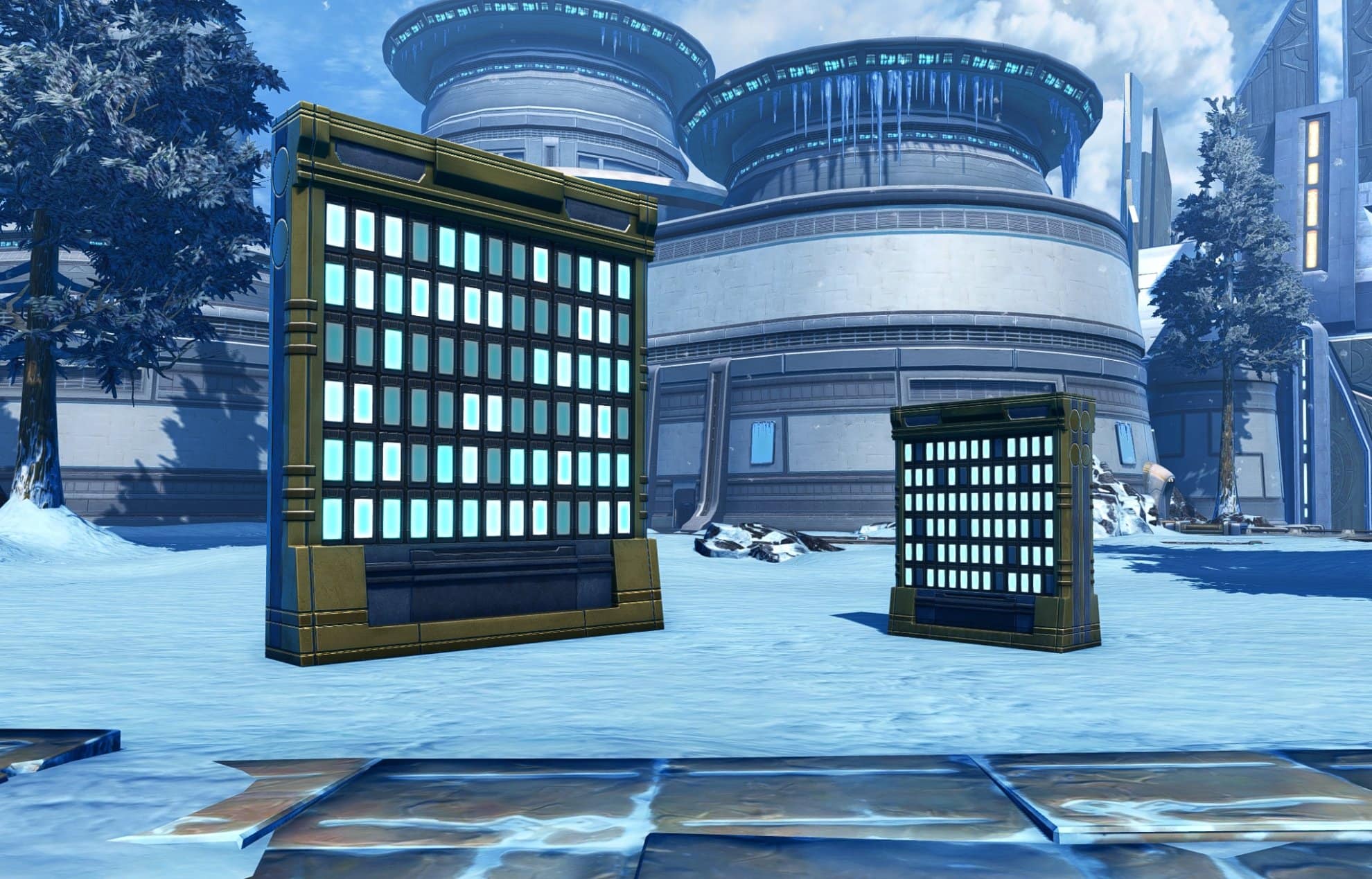 Restored Jedi Enclave Decoration Bundle - Archivist Databanks and Power Storage Unit Comparison (from FP)