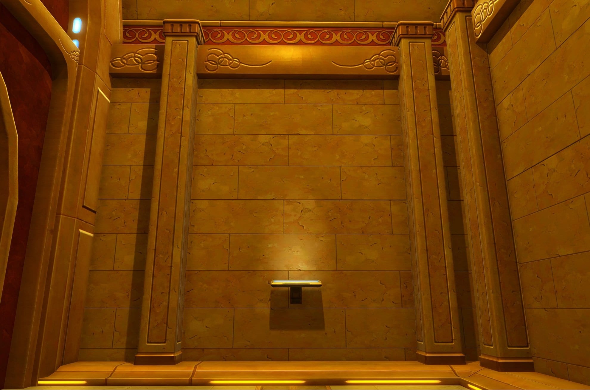 Restored Jedi Enclave Decoration Bundle - Archivist Wall Sconce Double Light (Wall Small, Wall Medium)