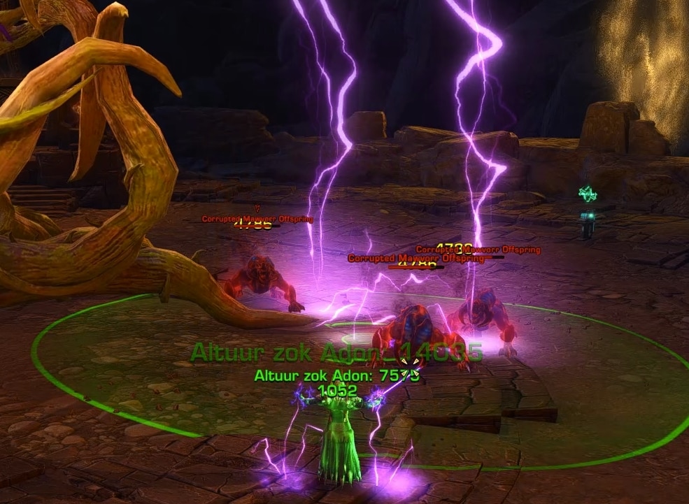 SWTOR Shrine of Silence Flashpoint - The Curse Boss Mechanics - Summon the Corrupted and Mawvorr Adds