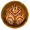 Devouring Blaze - Diablo 4 Sorcerer Passives