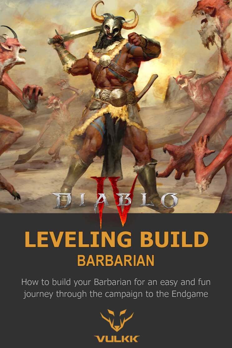 Diablo 4 Barbarian Leveling Build Guide