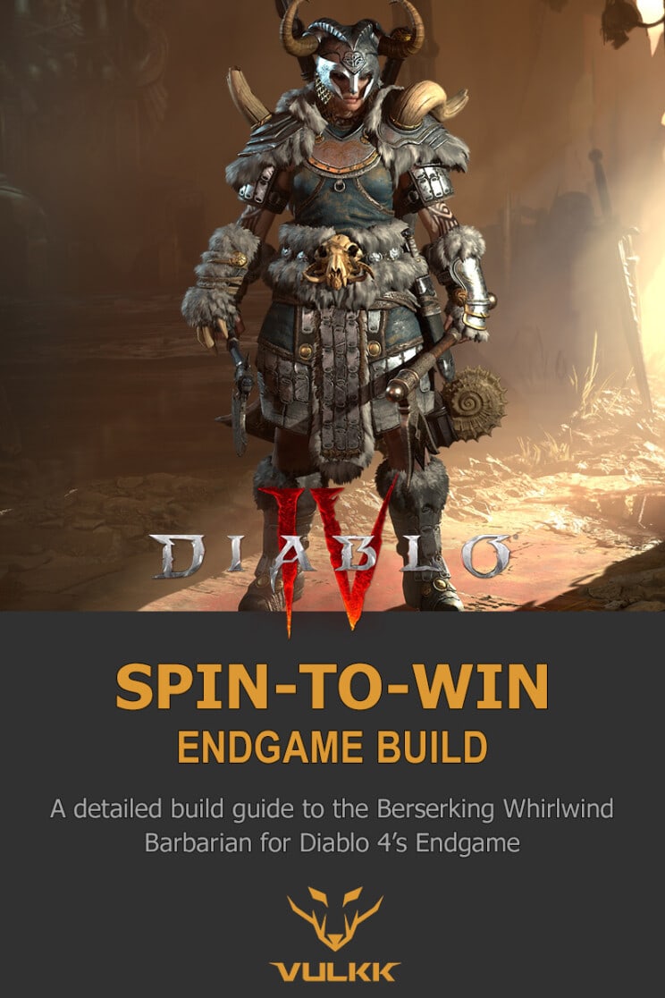 Diablo 4 Berserking Barbarian Whirlwind Build Guide Spin-to-Win