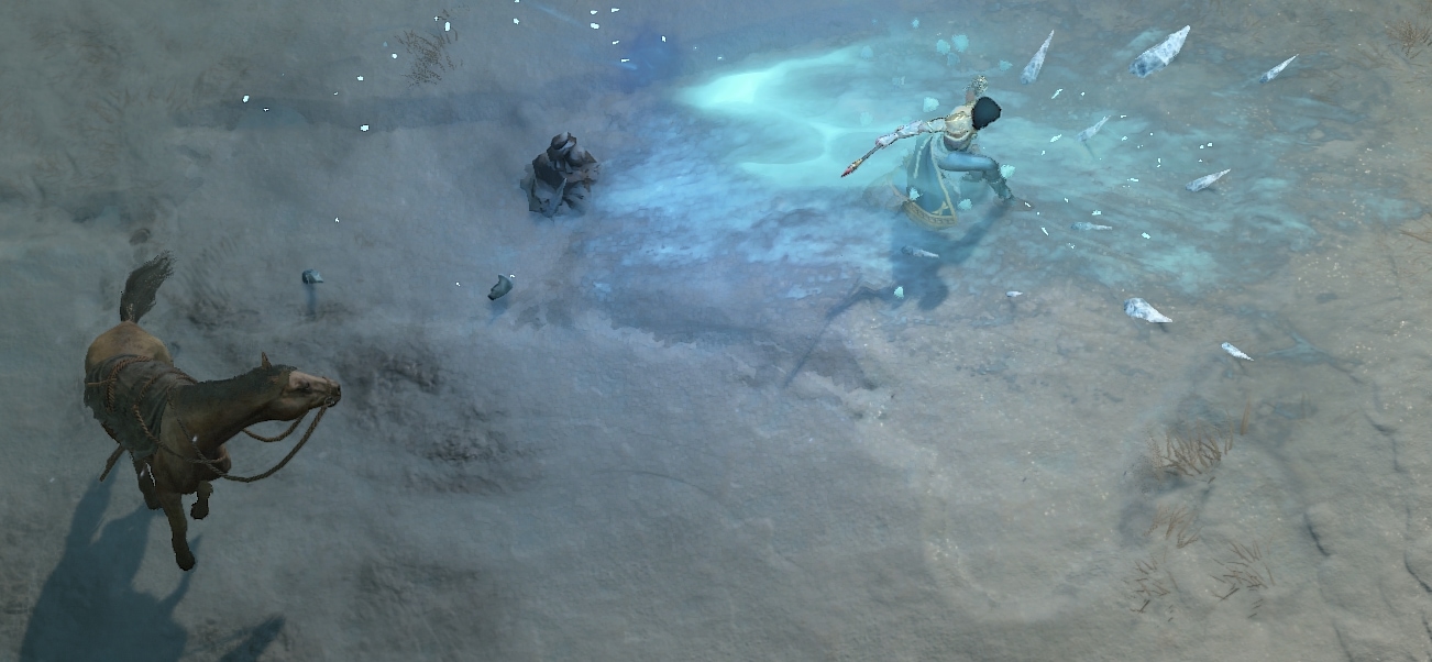 How to use Mounts in Diablo 4 - dismounting and AoE effects