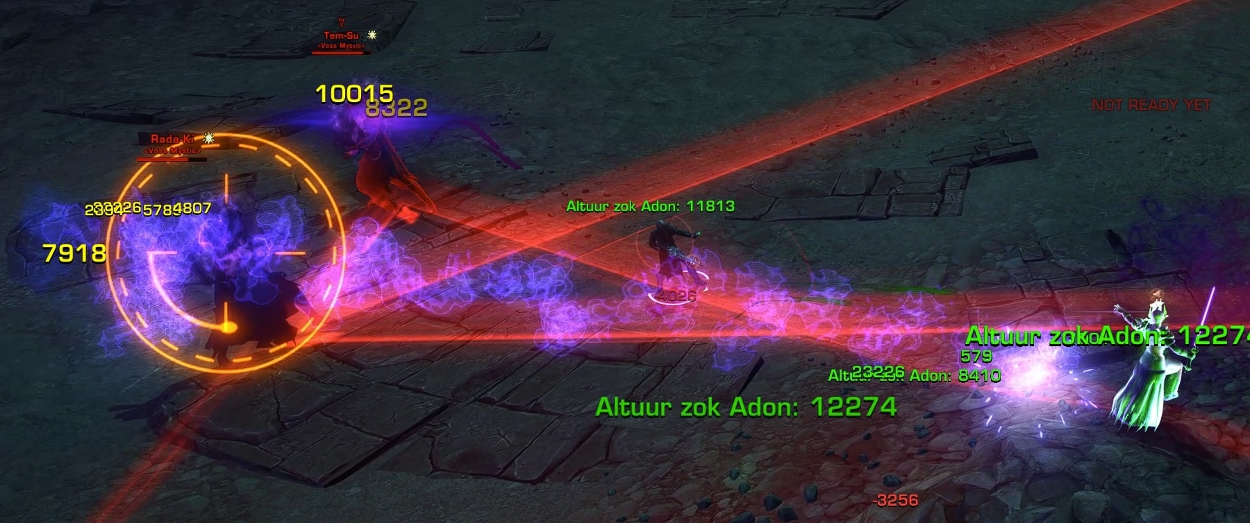 SWTOR Shrine of Silence Flashpoint Corrupted Voss Mystics, Rada-Ki and Tem-Su Mechanics - Focus One Down